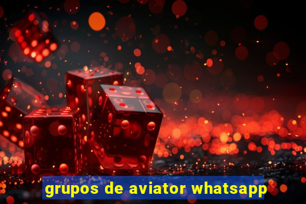 grupos de aviator whatsapp